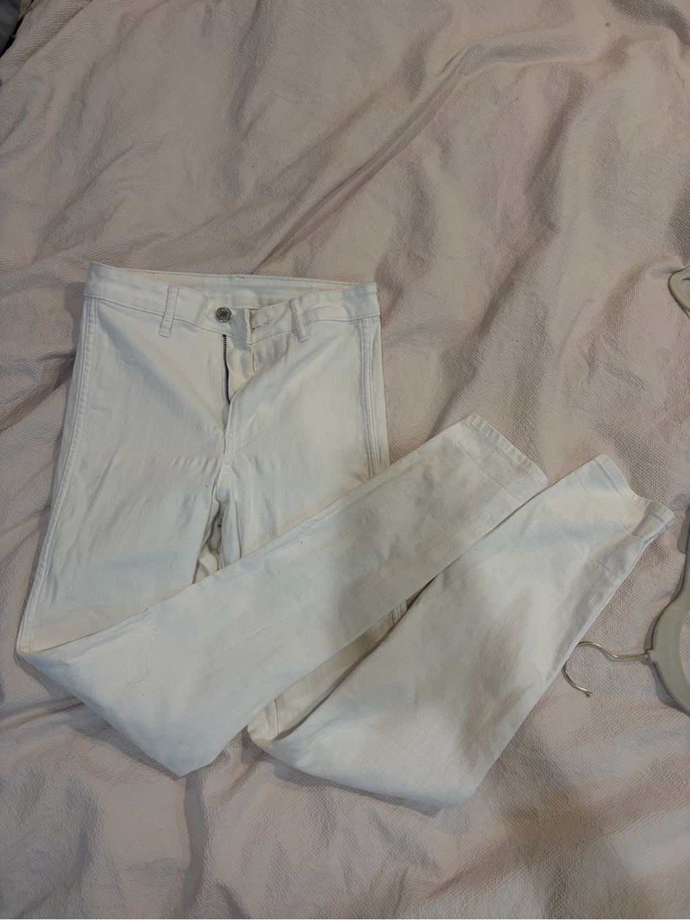 White Women's Skinny denim Jeans - Classic Slim Fit